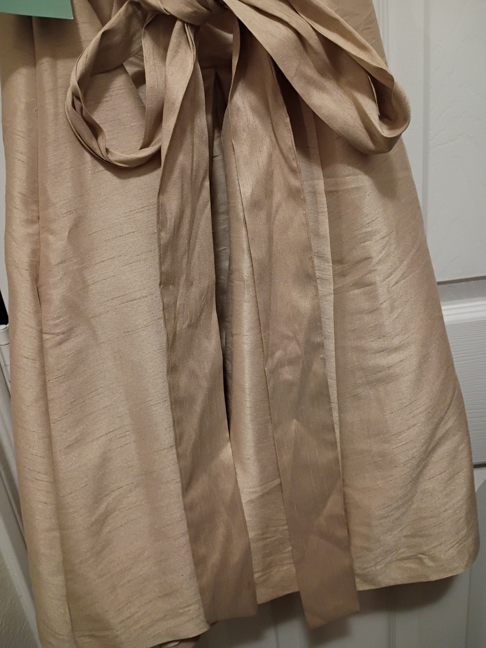 Scarlett Gold/Tan Sleeveless Back Out Tie Back & Flare Dress Size 6 NWT - Picture 9 of 14